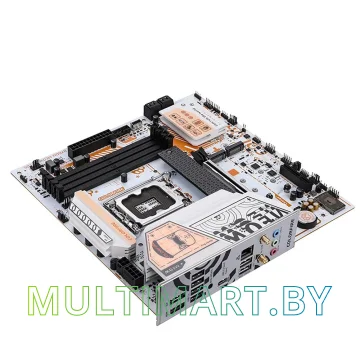 Материнская плата Colorful COLORFIRE B760M-MEOW WIFI D5 ORANGE картинка 6